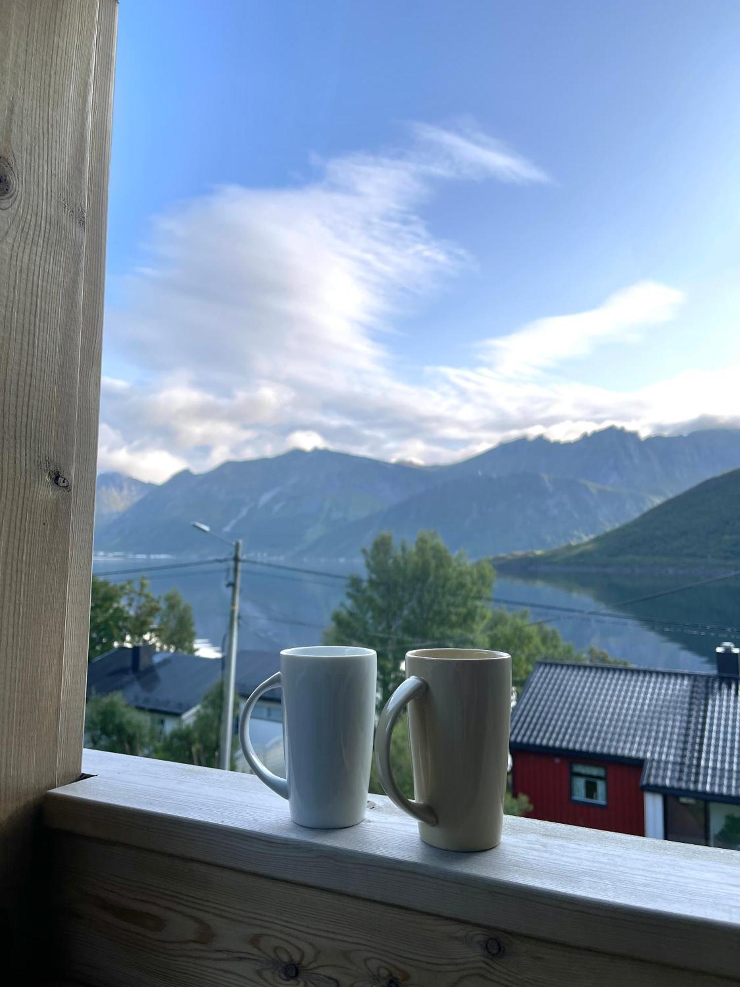 Segla Guesthouse - With View Of Fjord Fjordgard Exteriér fotografie