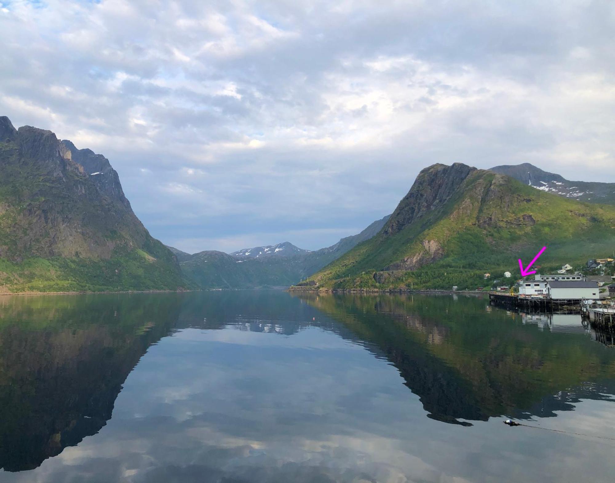 Segla Guesthouse - With View Of Fjord Fjordgard Exteriér fotografie