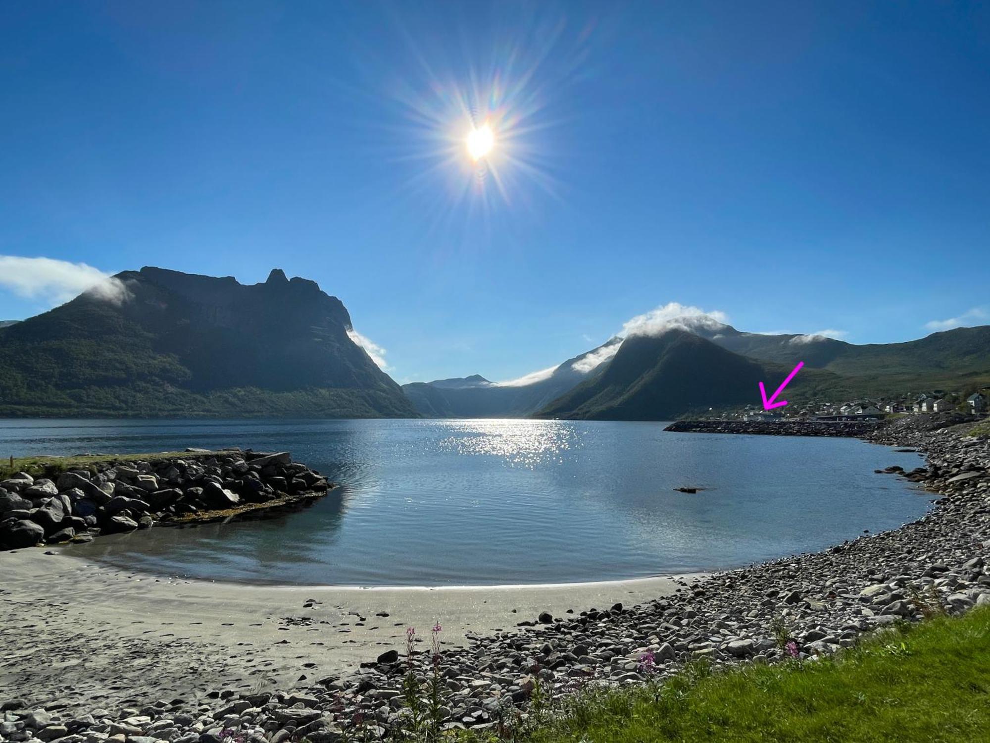 Segla Guesthouse - With View Of Fjord Fjordgard Exteriér fotografie